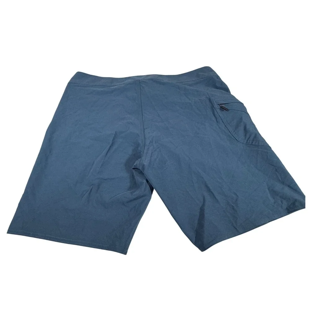 Volcom Lido Solid Mod 20 Boardshorts Indigo Blue Mens 38 A0811926 NEW